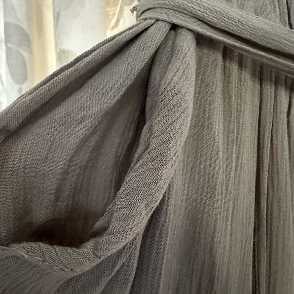 Pink Rose Olive Green Jumpsuit Size Large - Picture 3 of 7